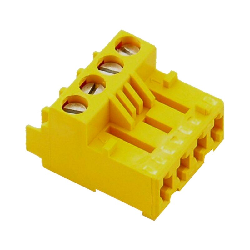 Wolf Stecker fürAbgasklappe 4-polig gelb, für CGU/CGG-2K
