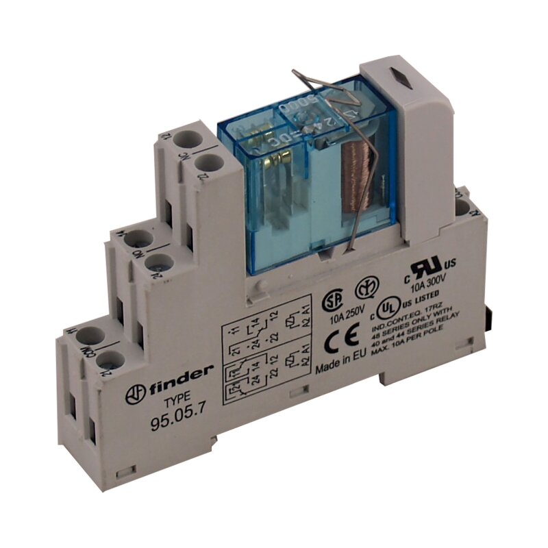 Wolf Relais+Sockel 8-pol 24V 8A für BWL/BWS-1