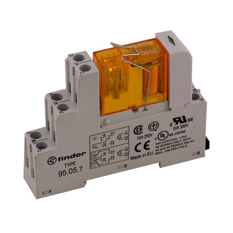 Wolf Relais+Sockel 8-pol 230Vac 8A für BWL-1