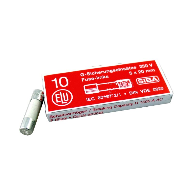 Wolf Feinsicherung 2A Flink 250V 5x20mm, für CGG-2(K) ab 11/2008