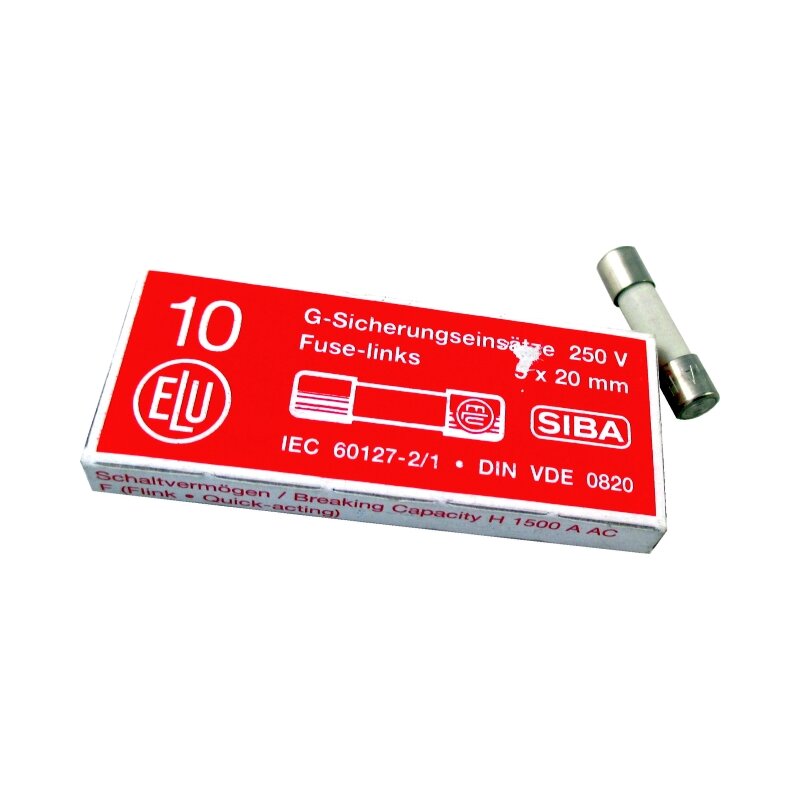 Wolf Sicherung Fein 4A Flink 250V 5x20mm für CGB-2