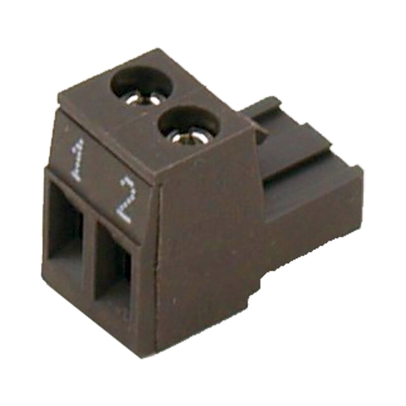 Wolf Gegenstecker braun 2-polig für R20 DigiCompact
