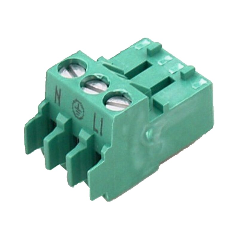 Wolf Gegenstecker grün 3-pol. Rast5 für Regelung für TGK, TGK-B