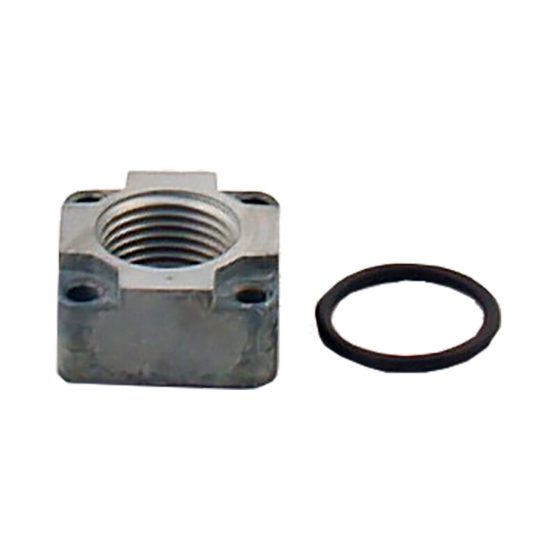 Wolf Gerader Flansch für GKV inklusive O-Ring