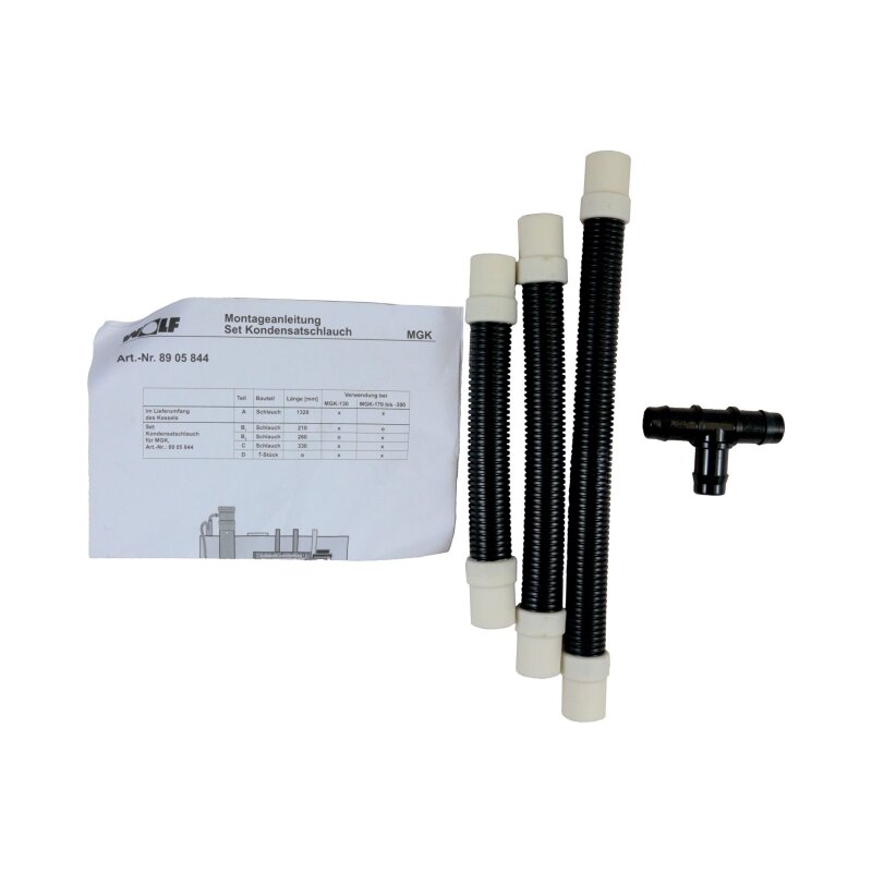 Wolf Set-Kondensatschlauch MGK für MGK-2-130-300