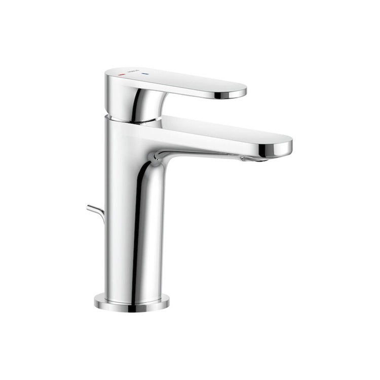 Nobili Einhebel-Waschtischmischer H. 15,5 T. 11,1 cm, energiesparend, Ablauf mit Snap-System, Chromoberfläche YOYO YOE126118/1CR