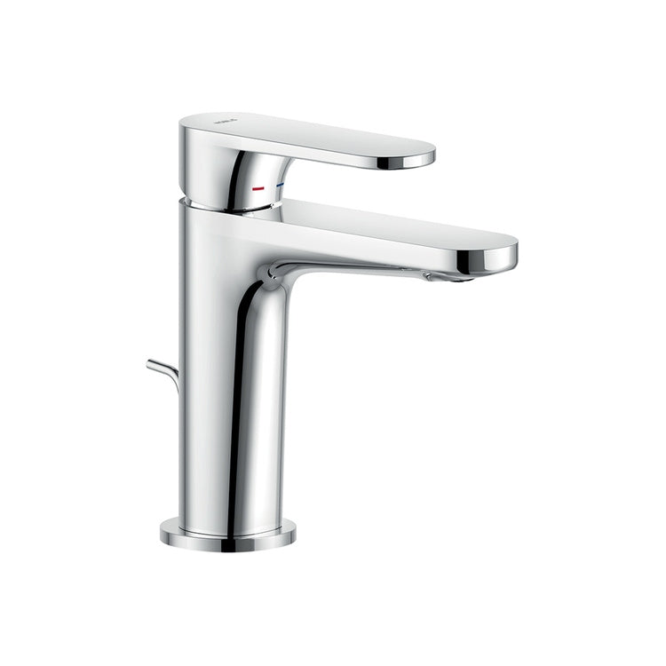 Nobili Einhand-Waschtischmischer H. 15,5 T. 11,1 cm, energiesparend, mit Ablauf und Durchflussbegrenzer, Chromoberfläche YOYO YO126118/1CR