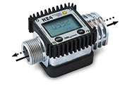 ZUWA Zählwerk digital K24 Kunststoff für Diesel/Wasser max. Durchfluss 7-120 l/min -Art. 131814N