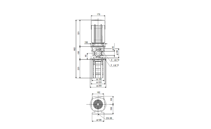 GRUNDFOS Eintauchpumpe MTR 32-2/1-1 A-F-A-HUUV Art. 96429604