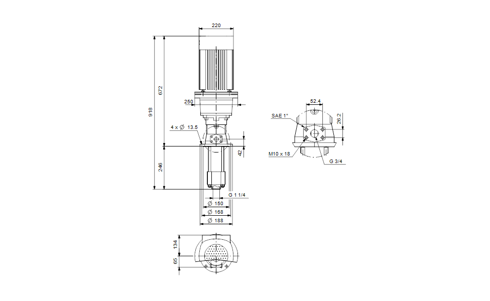 GRUNDFOS Eintauchpumpe MTS 20-50 R38 Art. 95009787