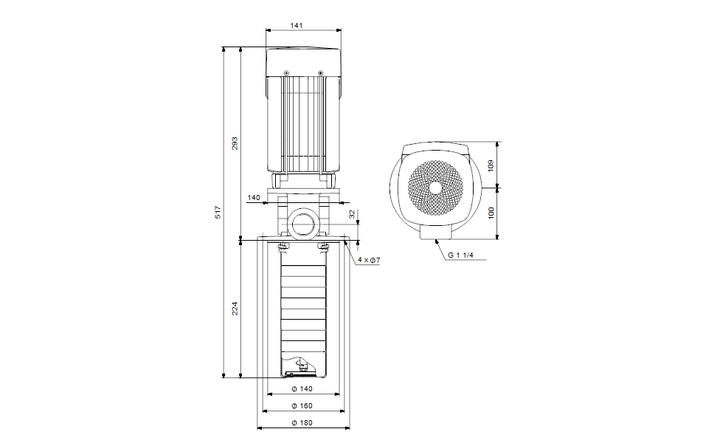 GRUNDFOS Eintauchpumpe SPK 8-2/2 A-W-A-AUUV Art. 3HNH0202