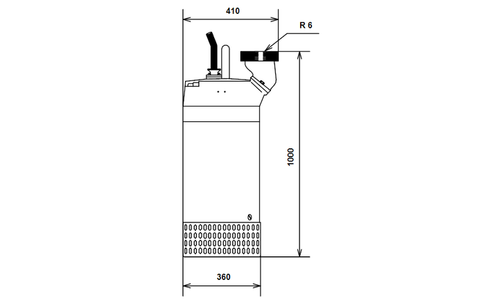 GRUNDFOS Tauchmotorpumpe DW.150.200.3 Art. 96090269