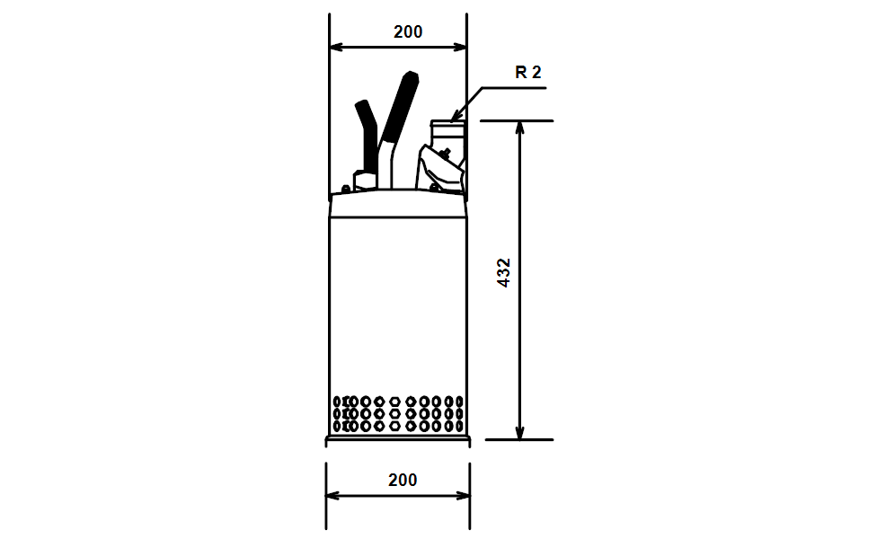 GRUNDFOS Tauchmotorpumpe DW.50.08.A1 Art. 96090201