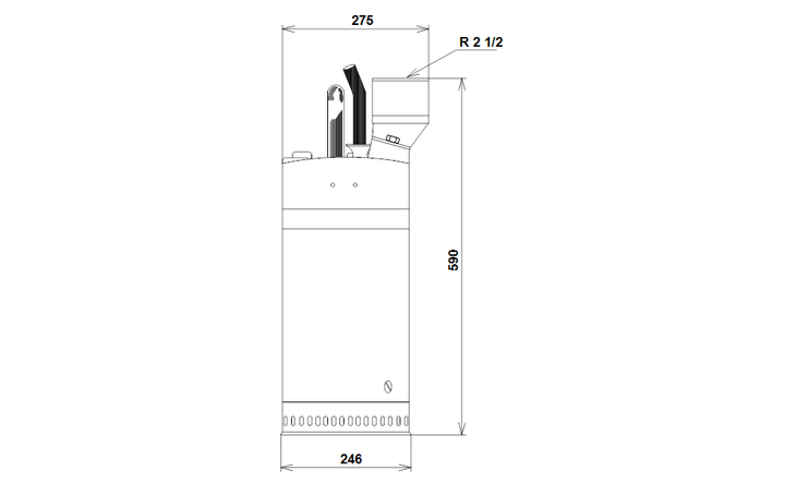 GRUNDFOS Tauchmotorpumpe DW.65.39.3.H Art. 96090241