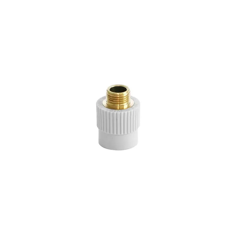 Vesbo PP-R Übergangsmuffe 20 mm x 3/4″ AG, Messinggewinde