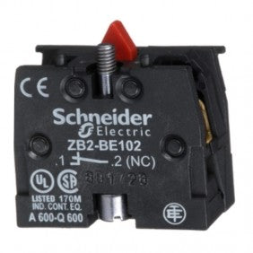 Schneider Telemecanique ZB2BE102 Zusatzkontakt Front 1NC