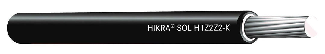 HIKRA® SOL Solarkabel 4mm2 Schwarz 100m 1500V EN50618