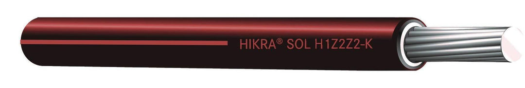 HIKRA® SOL Solarkabel 4mm2 Rot 100m 1500V EN50618