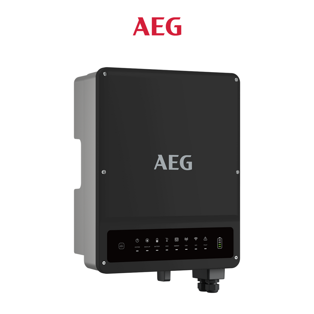 AEG AS-10000-2 Hybrid Wechselrichter 10 kW, 3PH, 2 MPPT, IP66 mit DC-Schalter und WLAN
