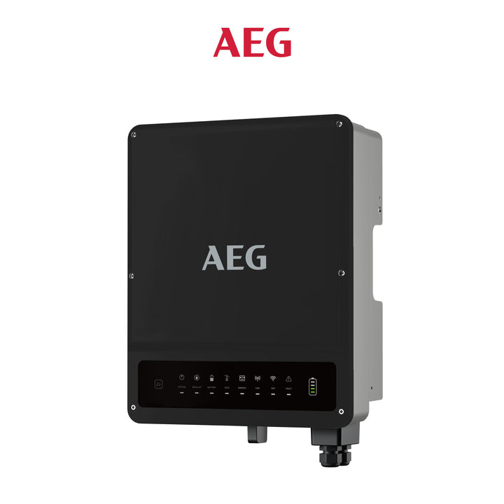 AEG AS-5000-2 Hybrid Wechselrichter 5 kW, 3PH, 2 MPPT, IP66 mit DC-Schalter und WLAN