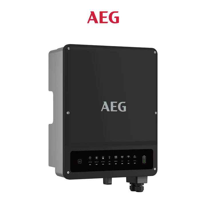 AEG AS-5000-2 Hybrid Wechselrichter 5 kW, 3PH, 2 MPPT, IP66 mit DC-Schalter und WLAN