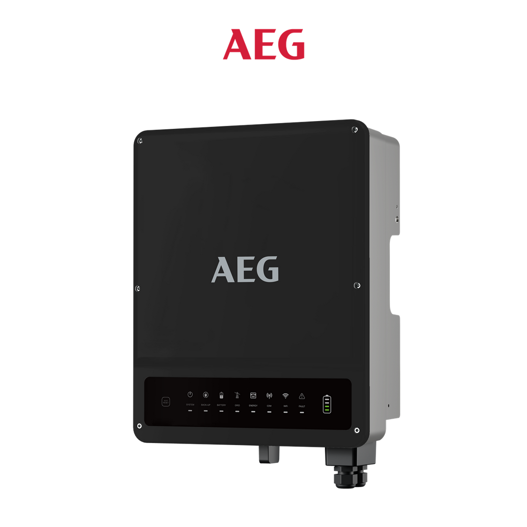 AEG AS-6500-2 Hybrid Wechselrichter 6.5 kW, 3PH, 2 MPPT, IP66 mit DC-Schalter und WLAN