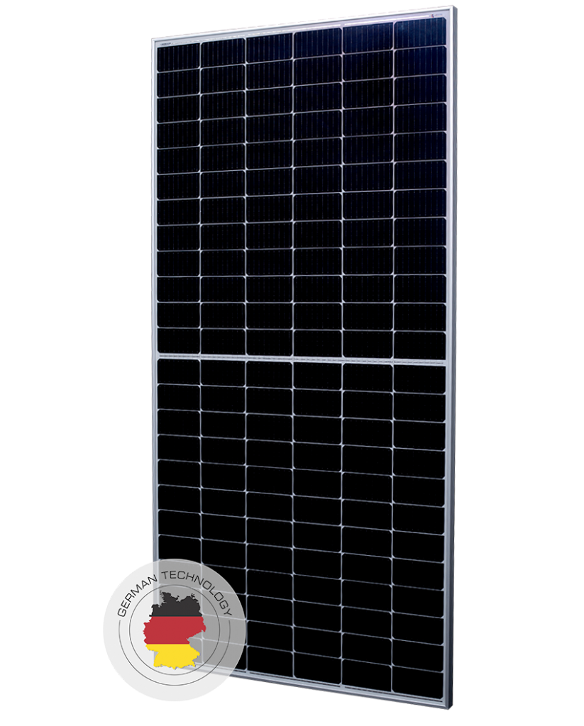AE Solarmodul Aurora AE545MD-144 Monokristallin Half-Cut Cell Mono-Facial 545W Silberner Rahmen