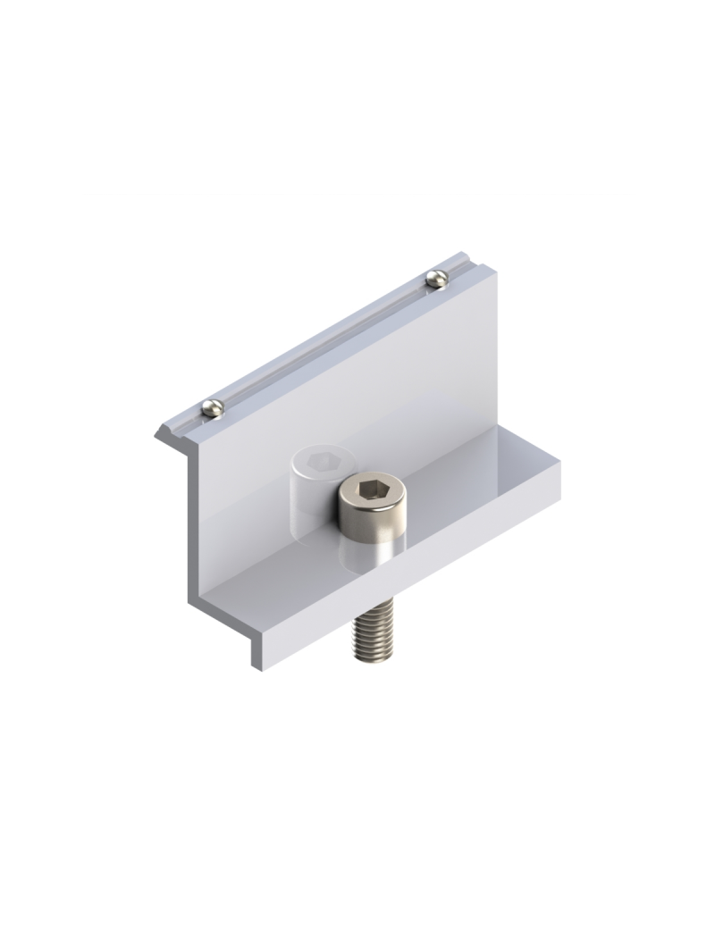 ALUMERO Extrem Klammer 40 mit Stiften + Schraube M8x35 Aerocompact