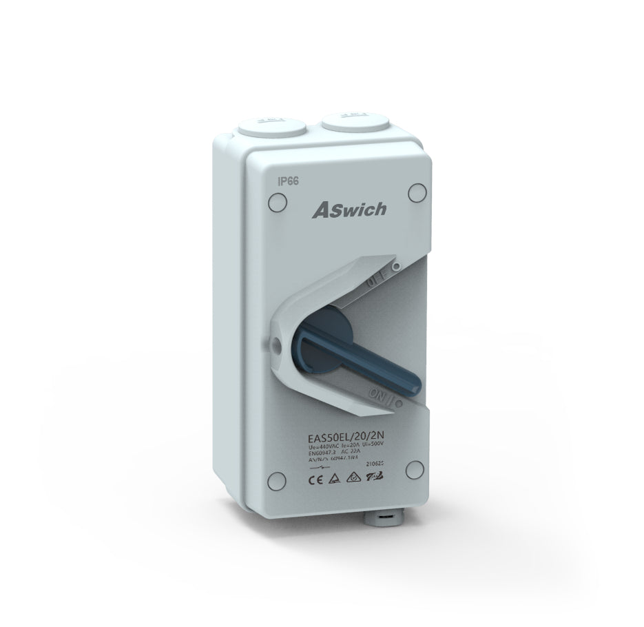 Aswich AC-Trenner 20A 2P