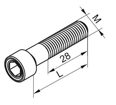 Baks Schraube SAM8x30E