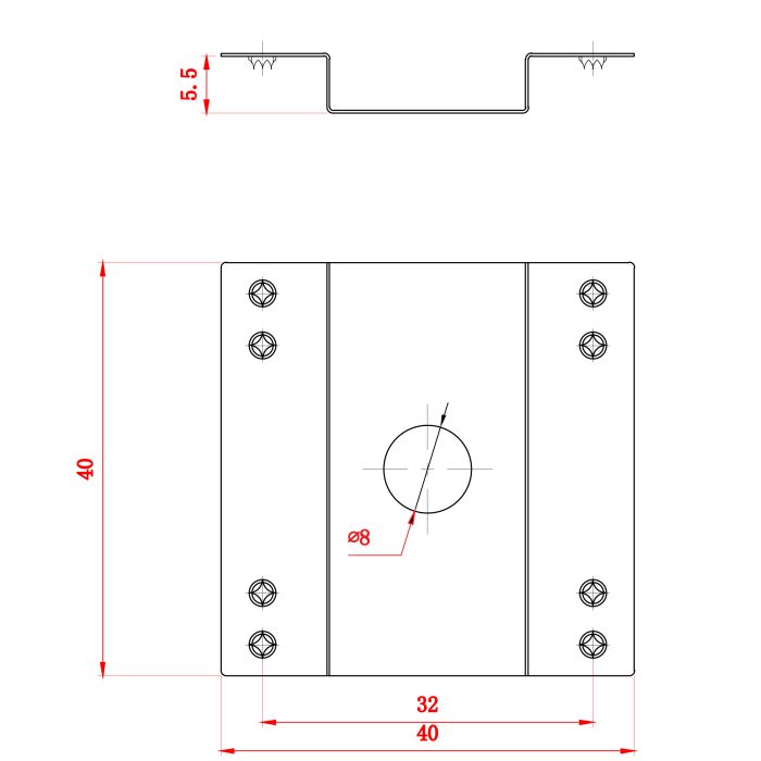 Corab Erdungsplatte für PV-Panel