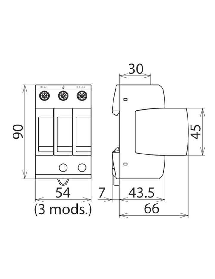 DEHN guard Überspannungsschutzgerät M YPV SCI 1000 V