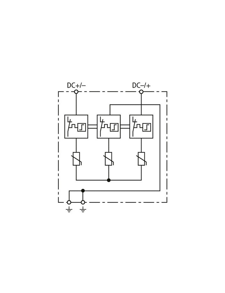 DEHN Überspannungsschutzgerät DC 1200 V Typ 1+2