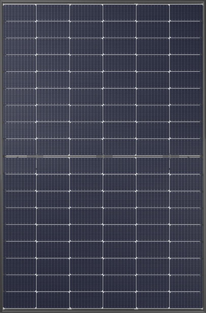 Denim Solarmodul U M3 410 BTG 108H Bifacial Glas-Glas Mono Perc 410 Wp Schwarzer Rahmen - 35 Jahre Garantie