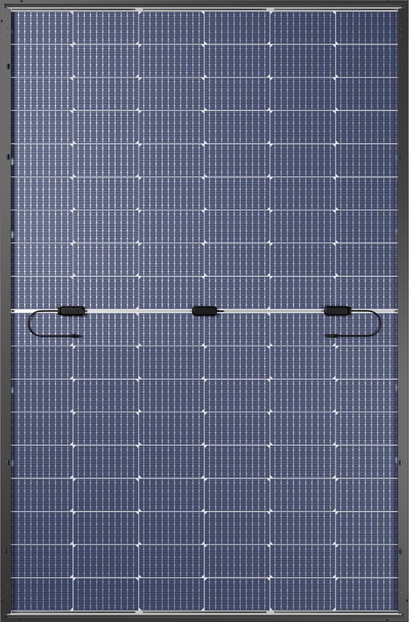 Denim Solarmodul U M3 410 BTG 108H Bifacial Glas-Glas Mono Perc 410 Wp Schwarzer Rahmen - 35 Jahre Garantie