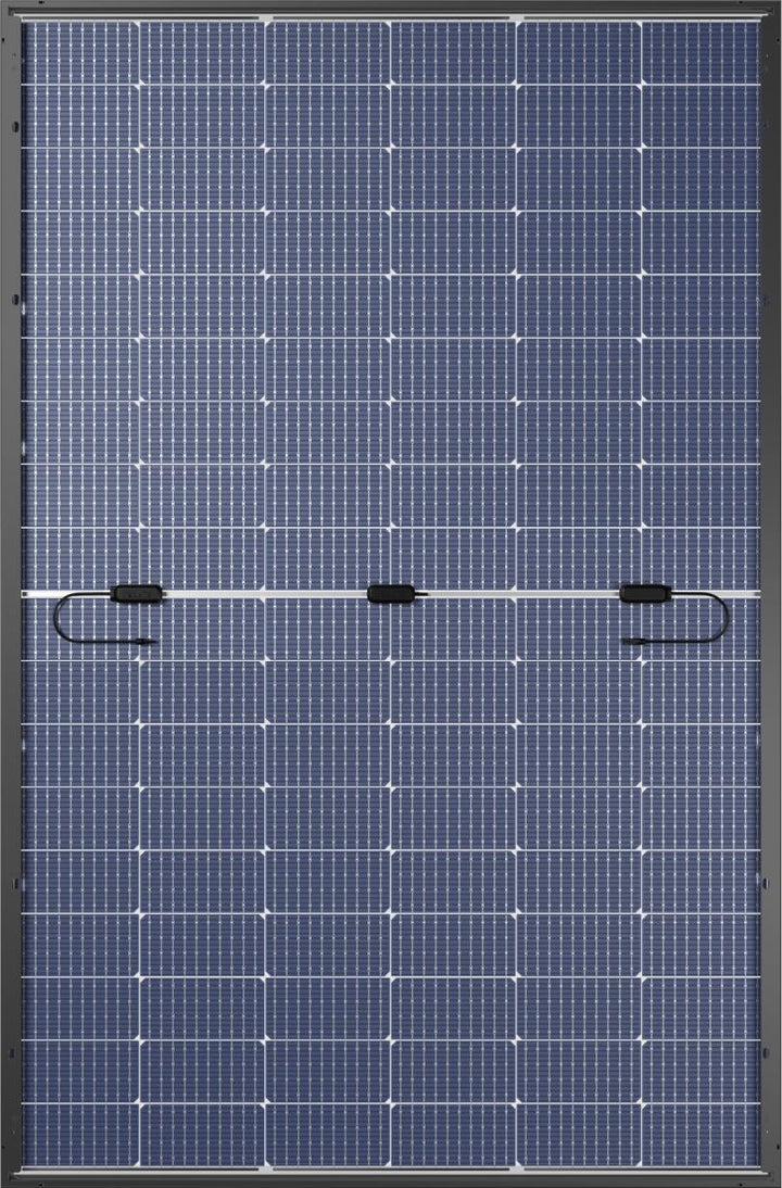 Denim Solarmodul U M3 410 BTG 108H Bifacial Glas-Glas Mono Perc 410 Wp Schwarzer Rahmen - 35 Jahre Garantie