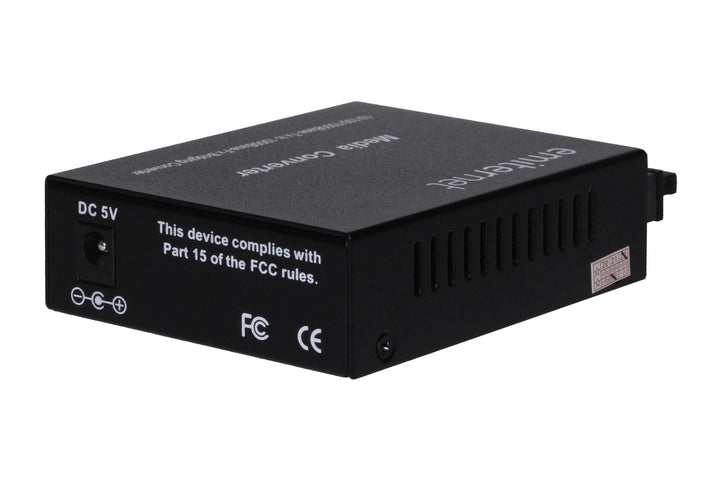 Emiter Glasfaserkonverter WDM Ethernet 10/100/1000 Mbps RJ45 / 1xSC SM 9/125 (Tx 1310nm / Rx 1550nm) 20km