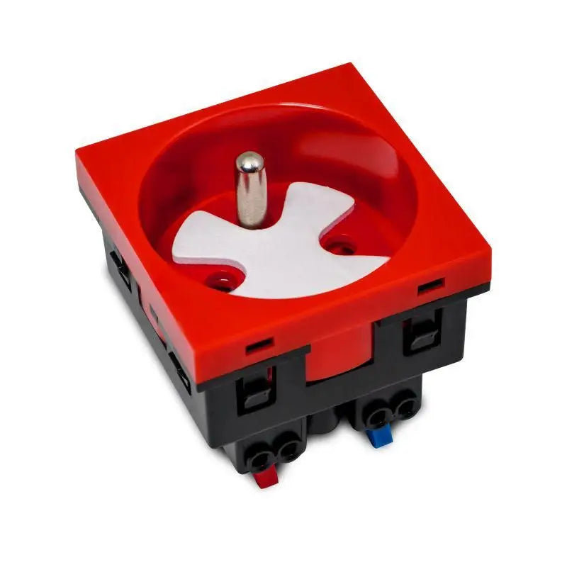 Glas-USB-Steckdose Unterputz – 1-fach, 13A, 2400mA, Schraubenlos, Weiß