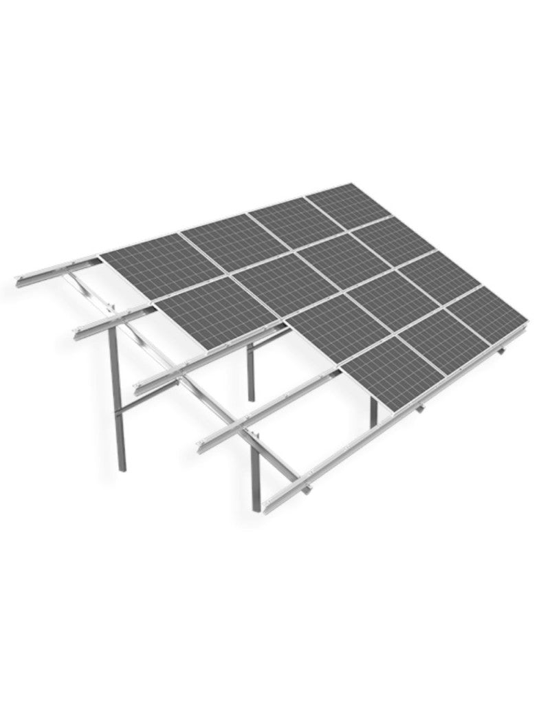 Energy5 Zweistützige Bodenkonstruktion 4x2 MAX horizontal
