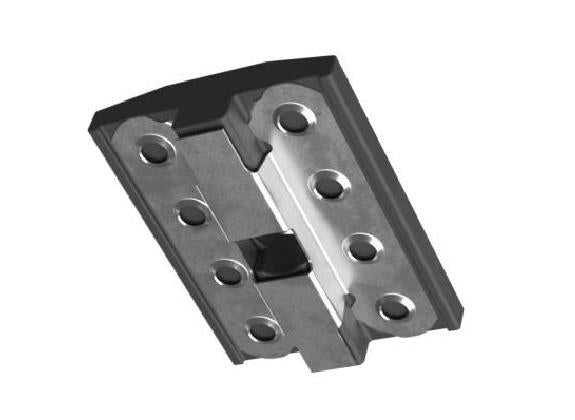FlatFix Fusion Universal-Mittelklemme mit Potentialdifferenzen schwarz (100-3022-B)
