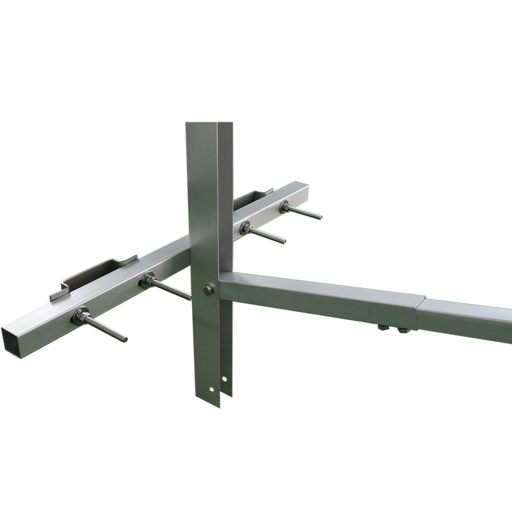 Balkonkraftwerk Halterung PV-Halterung Balkon Montageset schwarz
