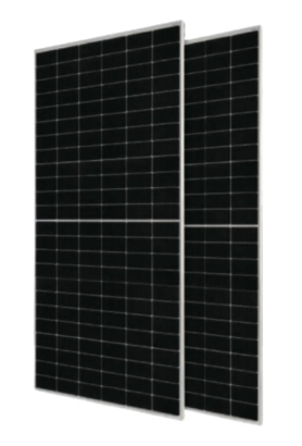 JA SOLAR Solarmodul JAM72S30-530/MR Mono Half-Cell 530W Silberner Rahmen