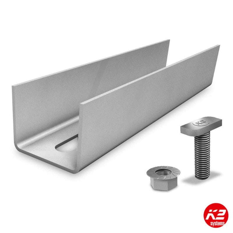 K2 Systems Schienenverbinder M RC K2L SET K2 SolidRail SU=10
