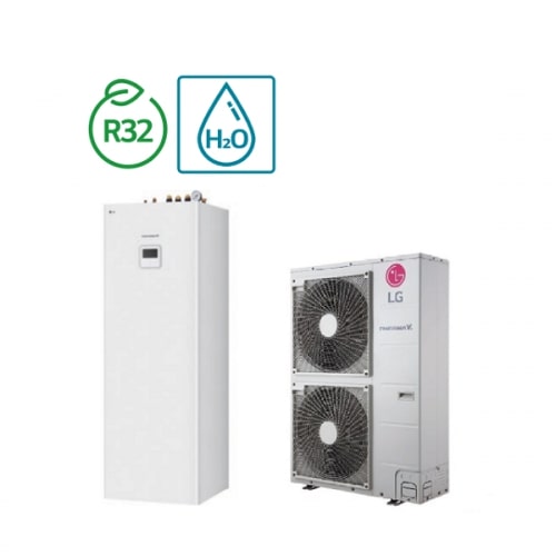 LG Wärmepumpe Therma V Hydrosplit IWT R32 14kW 3-phasig HU143MRB / HN1616Y
