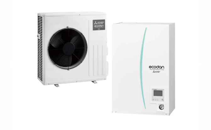 Mitsubishi Electric Eco Inverter Split SUZ-SWM40VA Ecodan Wärmepumpe Außengerät 4 kW R32
