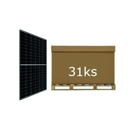 München Solarmodul MSMD450M6-72 450 Wp Schwarzer Rahmen PALETTE 31 Stück