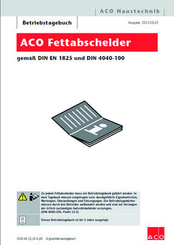 ACO Betriebstagebuch