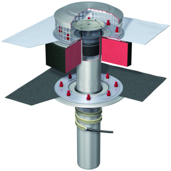 ACO Spin-Flachd.Abl.CrNi DN100 – ACO
