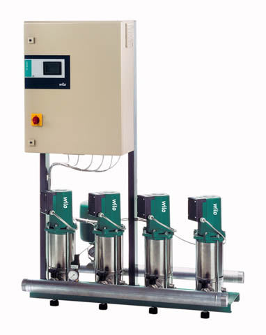 Wilo Mehrpumpenanlage Comfort-N CO-4 MVIS 210/CC,R2/R2,3x400V,2.2kW
