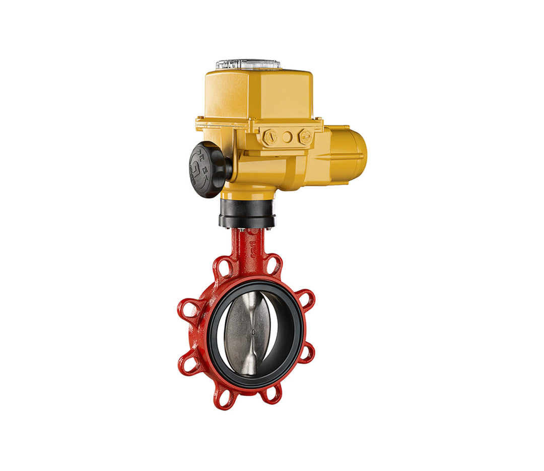 KSB Einklemm-Absperrklappe BOAXMAT-S m.E-Antrieb SQ120 400 V PN10 DN500